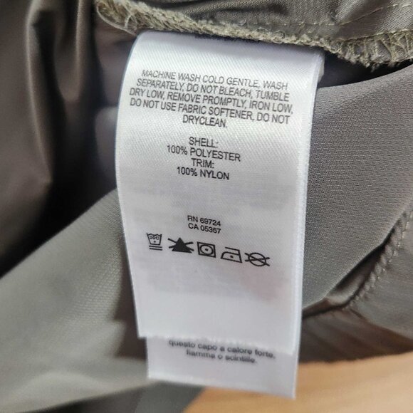 Columbia Women’s Medium Windbreaker – Olive Green – Omni-Shield Water & Stain Re - Picture 5 of 8